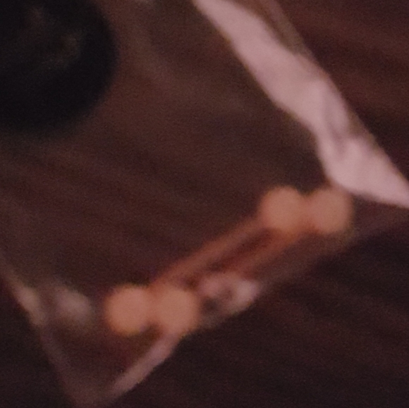 👅 2 Grapefruit Glow Tongue Rings - Picture 6 of 7